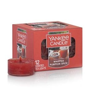 🕯Yankee Candle Tea Lights - Whipped Pumpkin Spice
